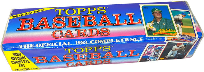 1989 Topps Baseball Card Factory Sealed Set