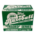 1991 Topps Traded Baseball Card Set