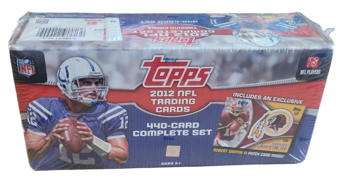 2012 Topps Football Card Factory Sealed Set