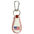 American Flag Keychain Classic Baseball CO-0