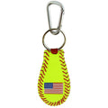 American Flag Keychain Classic Softball CO-0