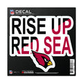 Arizona Cardinals Decal 6x6 All Surface Slogan-0
