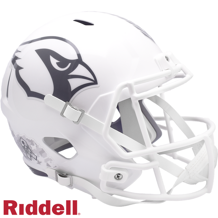 Arizona Cardinals Helmet Riddell Replica Full Size Speed Style Salute To Service 2024-0
