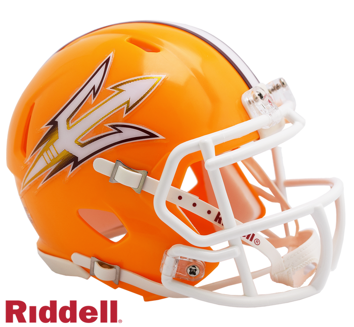 Arizona State Sun Devils Helmet Riddell Replica Mini Speed Style Gold 2024-0