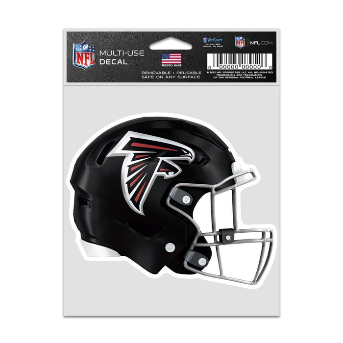 Atlanta Falcons Decal 3.75x5 Helmet Fan-0