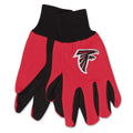 Atlanta Falcons Gloves Two Tone Style Adult Size Solid-0