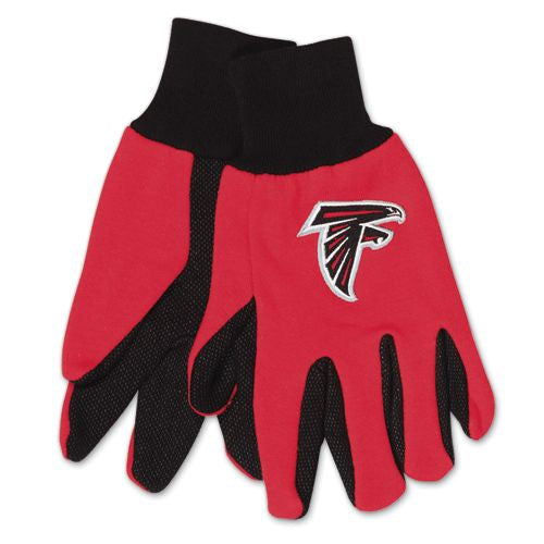 Atlanta Falcons Gloves Two Tone Style Adult Size Solid-0