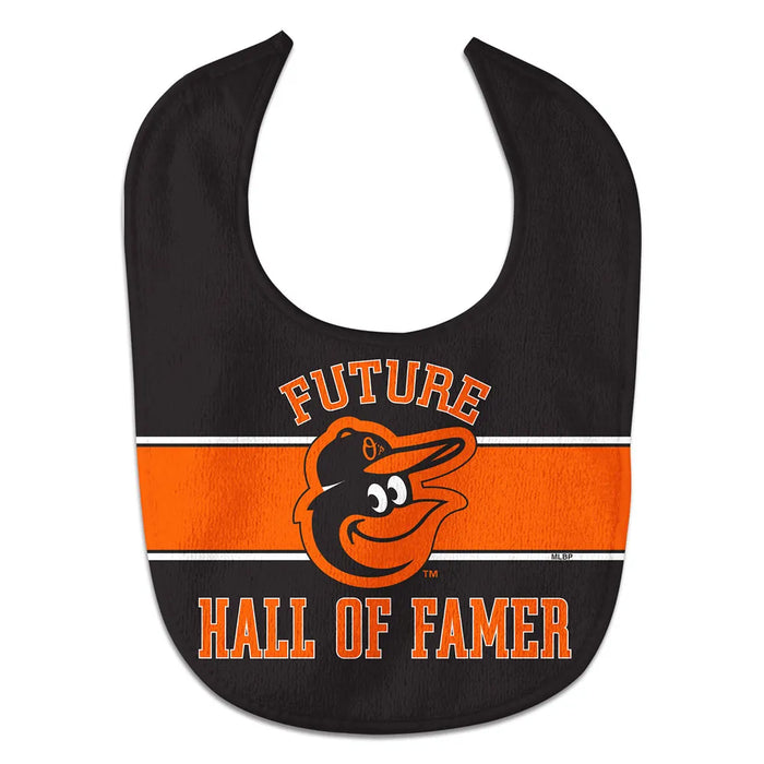Baltimore Orioles Baby Bib All Pro Style Future Hall of Famer - Special Order-0