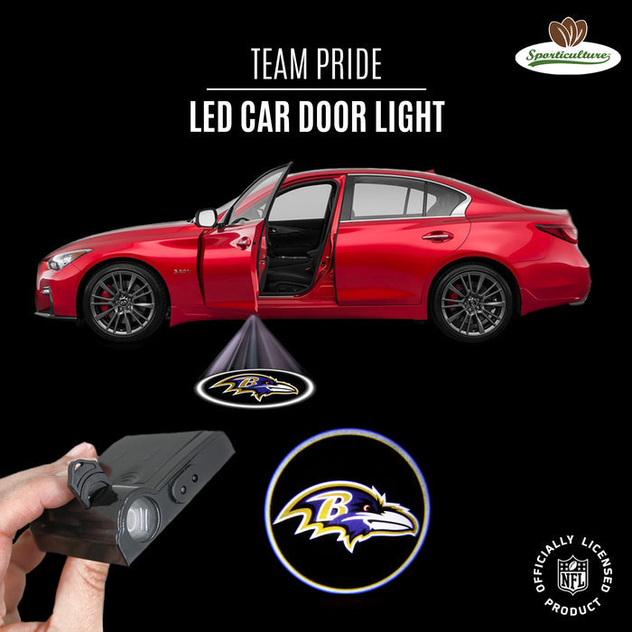 Baltimore Ravens Car Door Light LED-0