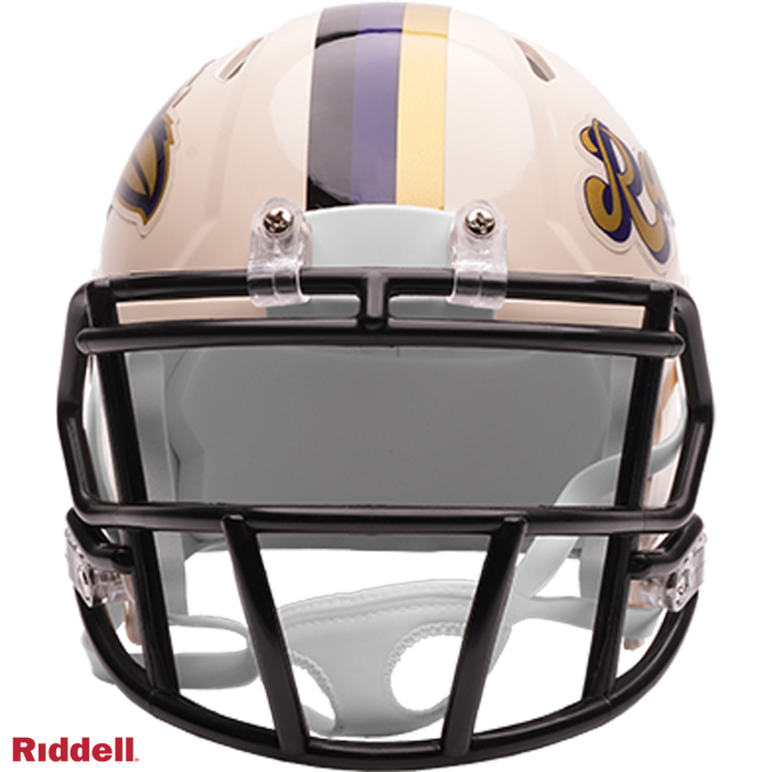 Baltimore Ravens Helmet Riddell Replica Mini Speed Style Retro Collection-1