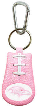 Baltimore Ravens Keychain Pink Football CO-0