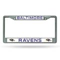 Baltimore Ravens License Plate Frame Chrome-0