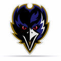 Baltimore Ravens Pennant Shape Cut Logo Design-0