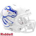 Boise State Broncos Helmet Riddell Replica Mini Speed Style White 2024-0
