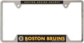 Boston Bruins License Plate Frame Metal-0