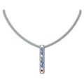 Buffalo Bills Necklace Silver Bar-0