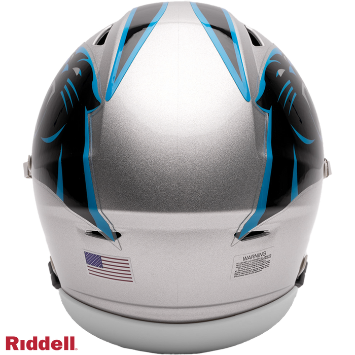 Carolina Panthers Helmet Riddell Replica Mid-Size MIDI SpeedFlex Style-2