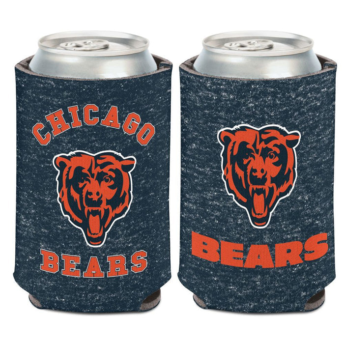 Chicago Bears Can Cooler Heathered-0