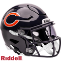 Chicago Bears Helmet Riddell Replica Mid-Size MIDI SpeedFlex Style-0