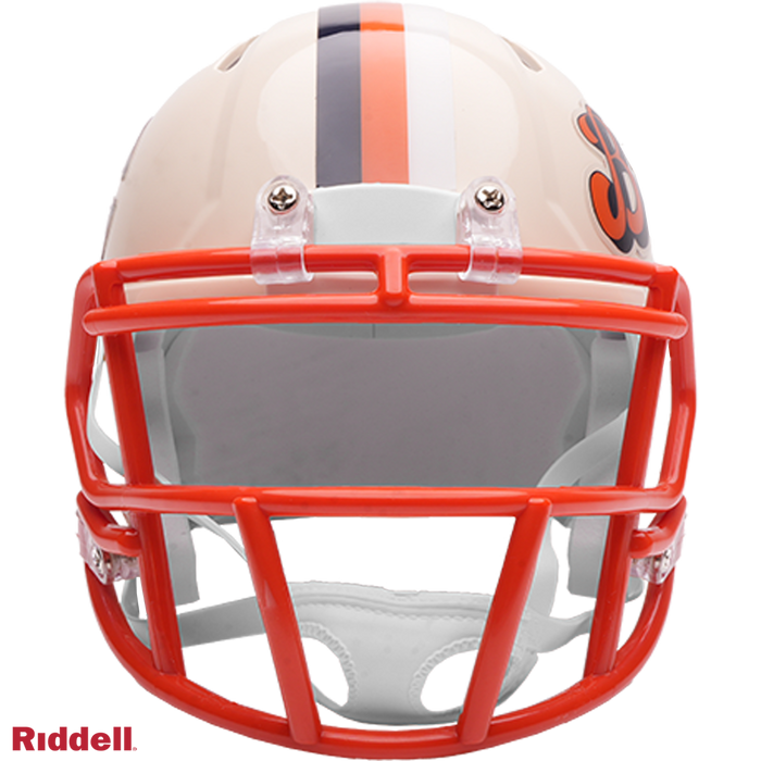Chicago Bears Helmet Riddell Replica Mini Speed Style Retro Collection-1