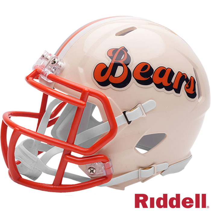 Chicago Bears Helmet Riddell Replica Mini Speed Style Retro Collection-3