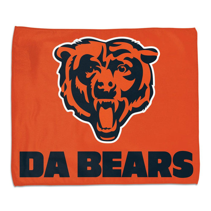 Chicago Bears Towel 15x18 Rally Style Full Color-0