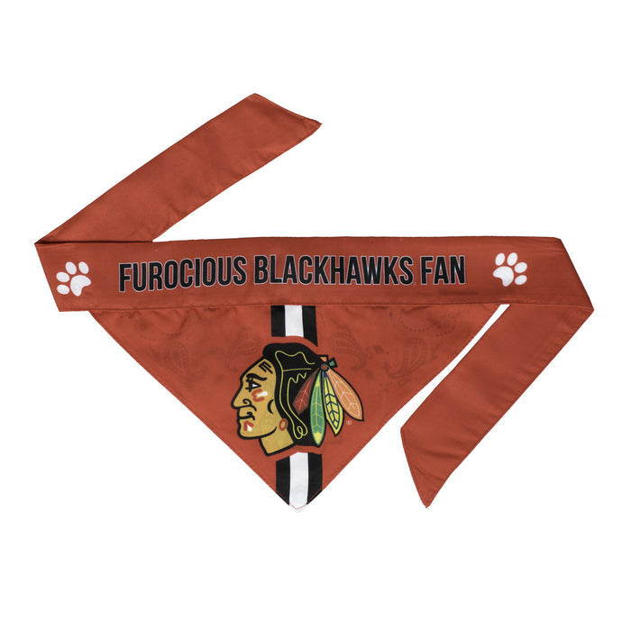Chicago Blackhawks Pet Bandanna Size XS - Special Order-0