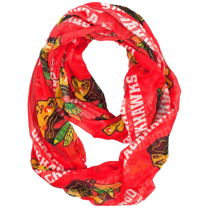 Chicago Blackhawks Scarf Infinity Style-0