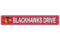 Chicago Blackhawks Sign 4x24 Plastic Street Style CO-0