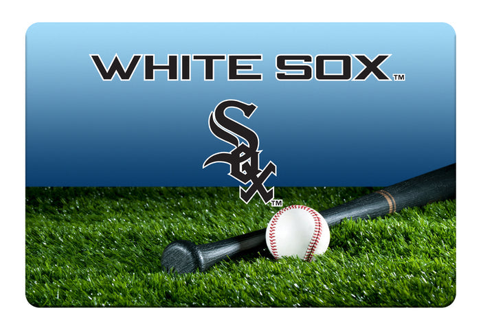 Chicago White Sox Pet Bowl Mat Classic Baseball Team Color Size Large CO-0
