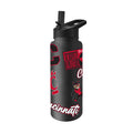 Cincinnati Bearcats Quencher Bottle 34oz Stainless Steel Dreamweave-0
