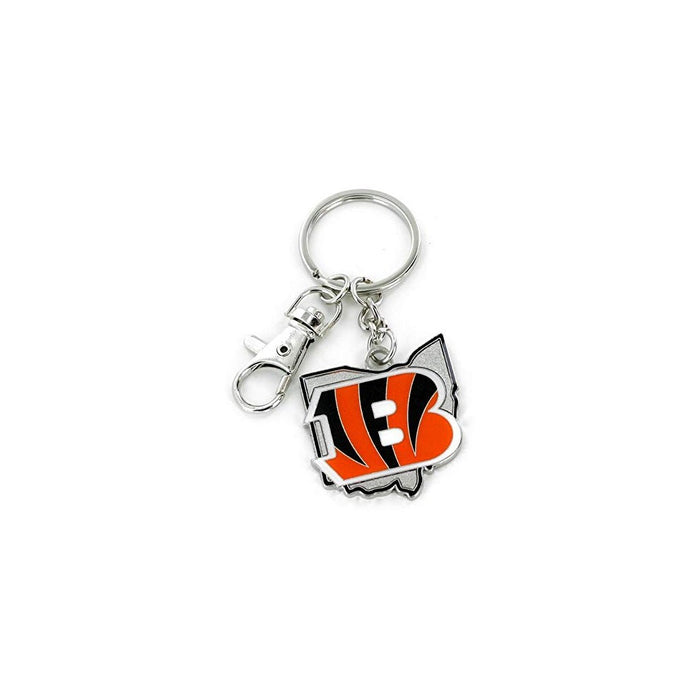 Cincinnati Bengals Keychain State Design-0