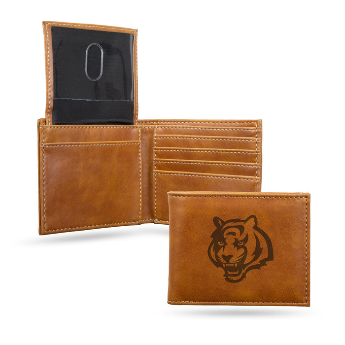 Cincinnati Bengals Wallet Billfold Laser Engraved-0
