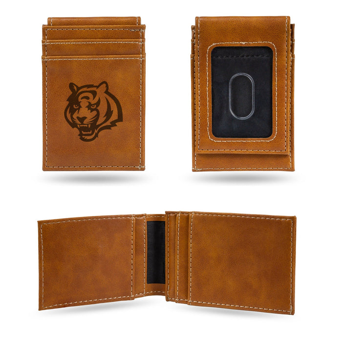 Cincinnati Bengals Wallet Front Pocket Laser Engraved-0