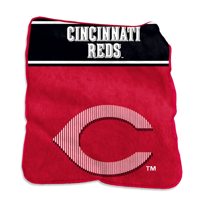 Cincinnati Reds Blanket 60x80 Raschel Throw-0