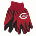 Cincinnati Reds Gloves Two Tone Style Adult Size-0