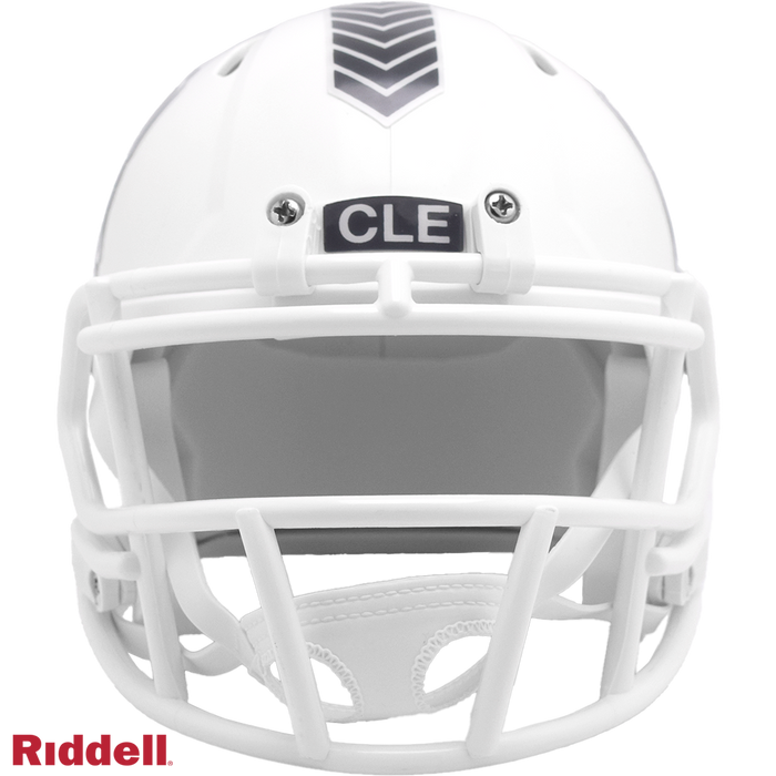 Cleveland Browns Helmet Riddell Replica Mini Speed Style Salute To Service 2024-1