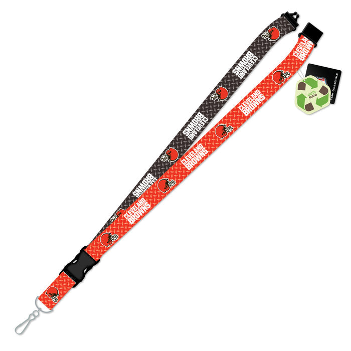 Cleveland Browns Lanyard Sustainable Diamond Plate-0