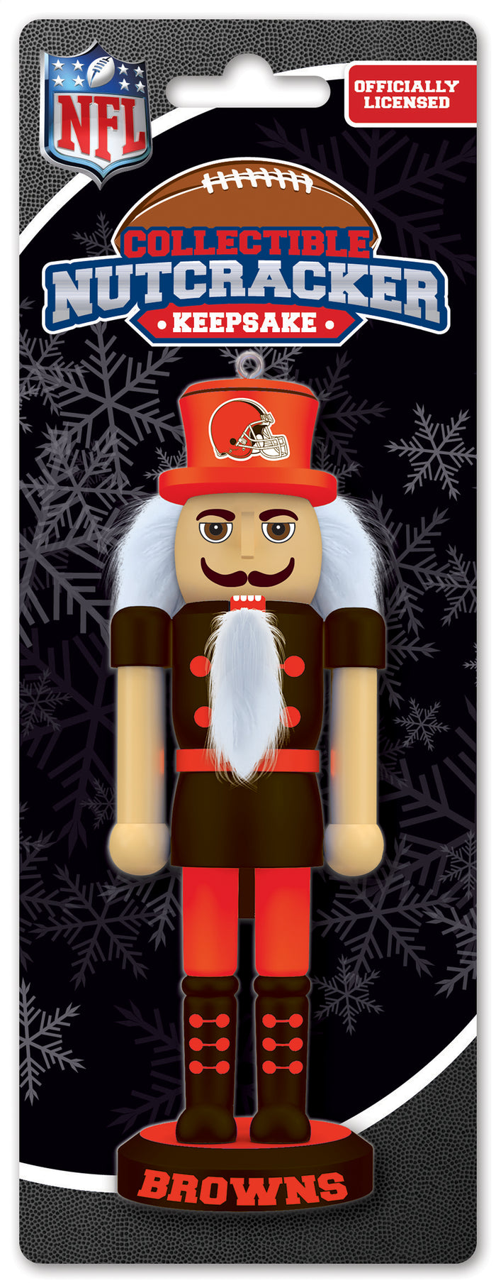 Cleveland Browns Nutcracker Miniature-0