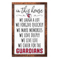 Cleveland Guardians Sign 11x17 Wood In This House-0