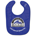 Colorado Rockies Baby Bib All Pro Style Special Order-0