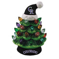 Colorado Rockies Christmas Tree 4 Inch LED Tabletop-0