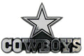 Dallas Cowboys Auto Emblem - Silver-0