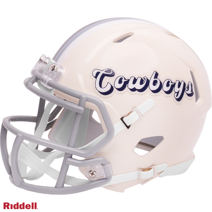 Dallas Cowboys Helmet Riddell Replica Mini Speed Style Retro Collection-2