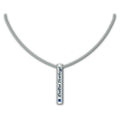 Dallas Cowboys Necklace Silver Bar-0