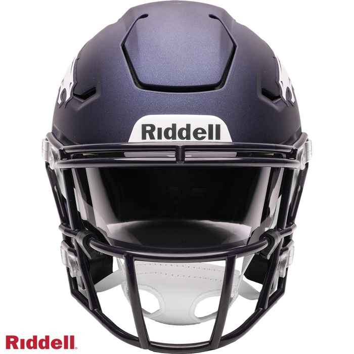 Denver Broncos Helmet Riddell Replica Mid-Size MIDI SpeedFlex Style-1
