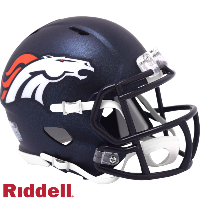 Denver Broncos Helmet Riddell Replica Mini Speed Style 2024-0