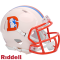 Denver Broncos Helmet Riddell Replica Mini Speed Style Retro Collection-0