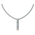 Denver Broncos Necklace Silver Bar-0