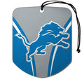 Detroit Lions Air Freshener Shield Design 2 Pack-0